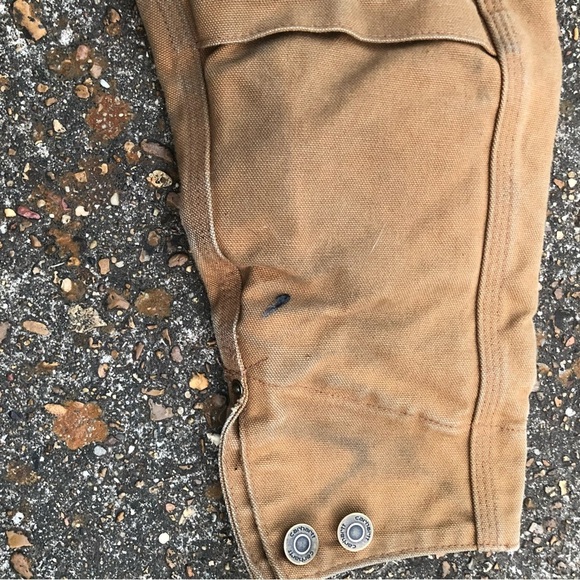 Carhartt Full Swing Chore Coat LARGE Fleece Lined Jacket 102707 211 Thrashed - Picture 11 of 16